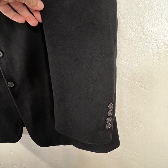 Macy's ALFANI Mens Heavy Coat Blazer Sport Jacket Size L Wool Blend - Picture 6 of 16